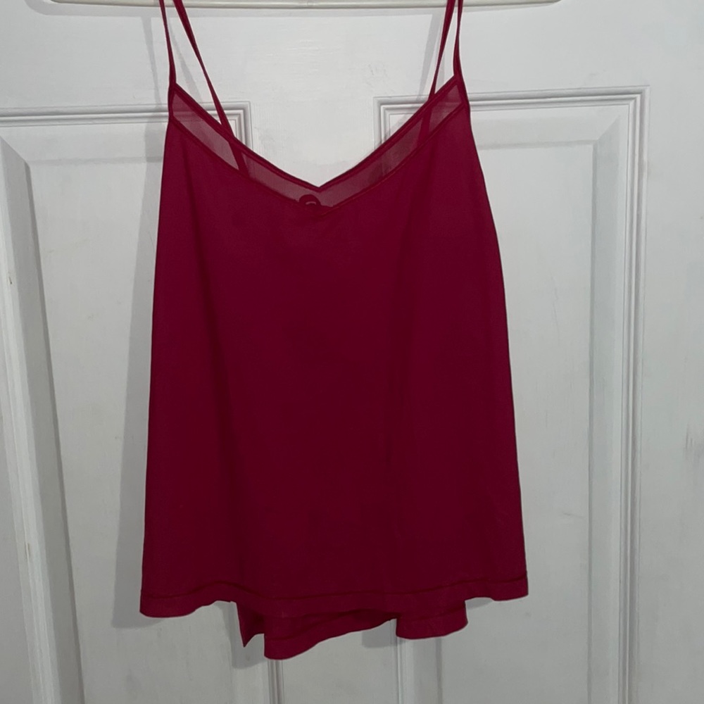 Open back lulu tank